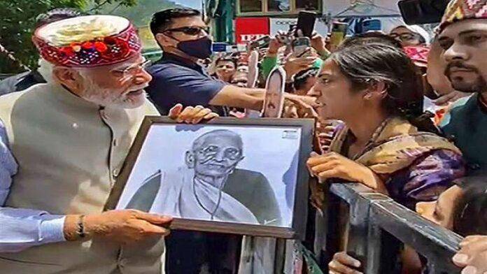 modi_mother_potrait